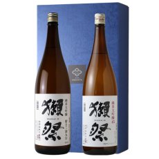 画像1: 獺祭セット 1800ml×2本（日本酒 獺祭45 獺祭39） (1)