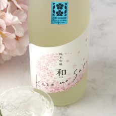 画像2: 風の里「和」純米吟醸 さくらひめ 720ml (2)