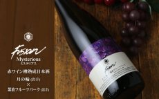 画像6: 月の輪×紫波フルーツパーク フュージョン2023 ミステリアス 赤ワイン樽熟成日本酒 720ml (6)