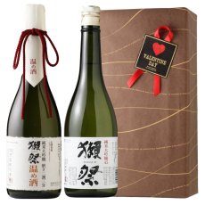 画像1: 獺祭温め酒カジュアルセット（日本酒 720ml 2本 獺祭45 獺祭温め酒 二割三分） (1)